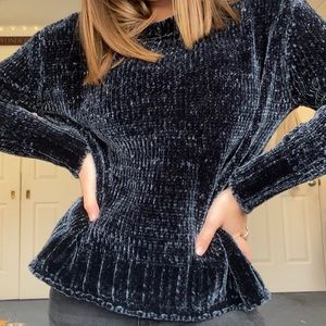 Dark blue sweater